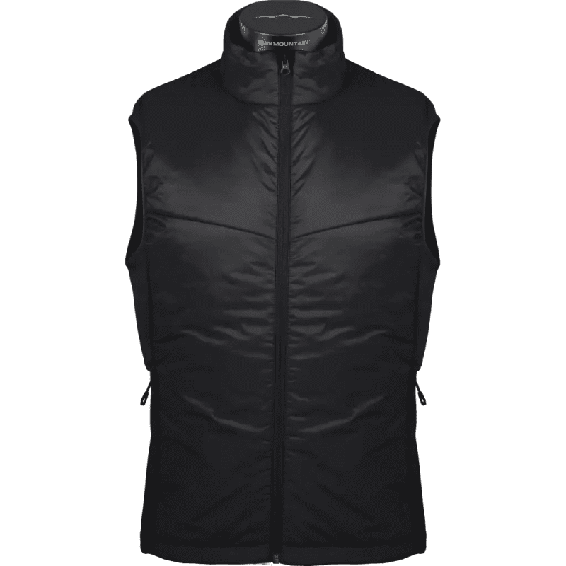 214081COLTER III MENS VEST BLACK FRONT