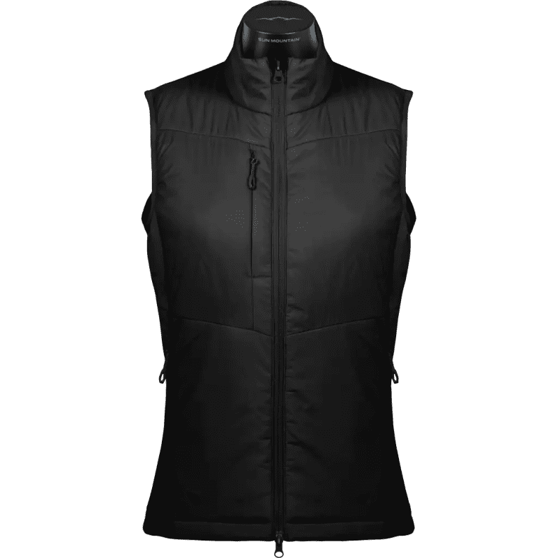 214332COLTER III WOMENS VEST BLACK FRONT