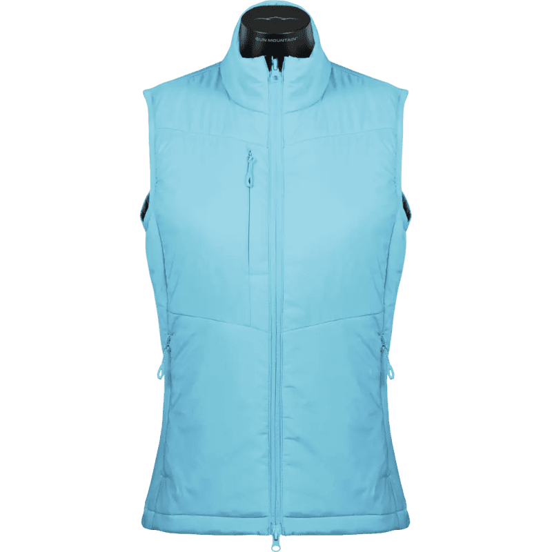 214343COLTER III WOMENS VEST SKYBLUE FRONT