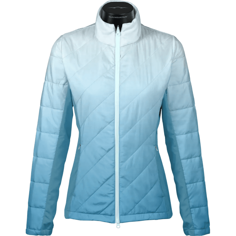 214457 GRADIENT WOMENS JACKET SKY FRONT V2