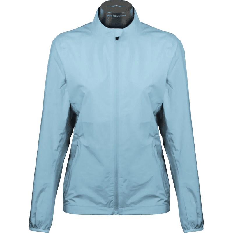 214495 MONSOON WOMENS JACKET SOFT TURQ FRONT