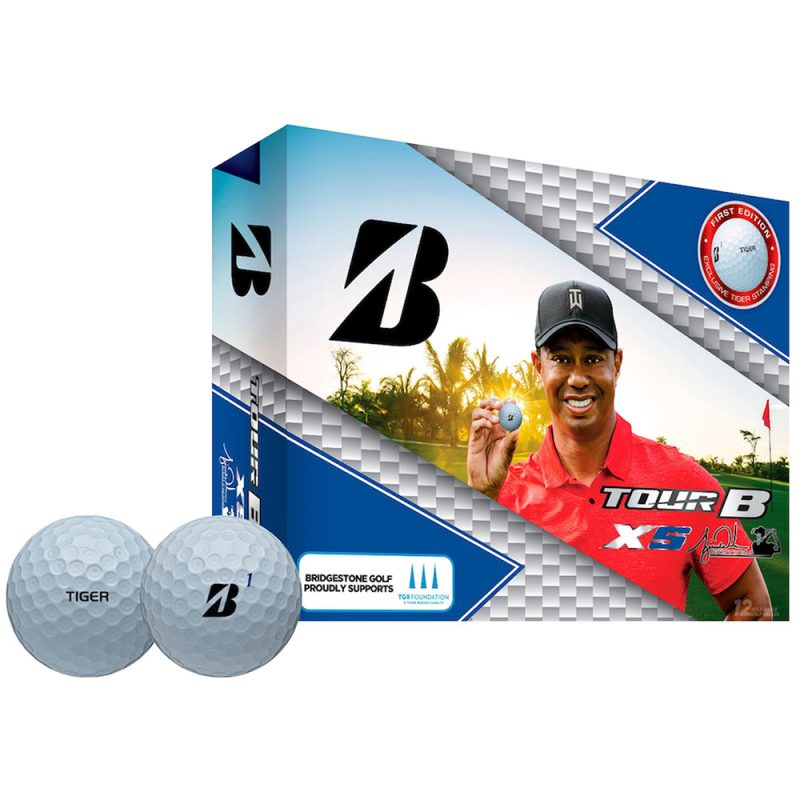 Bridgestone TourB XS Tiger Woods Golf Balls One Dozen 1