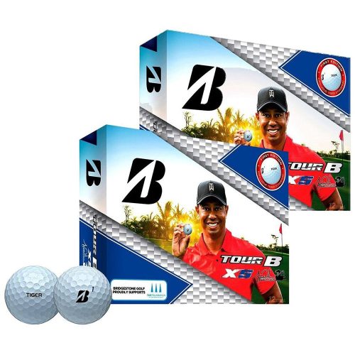 Bridgestone TourB XS Tiger Woods Golf Balls Two Dozen