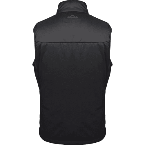 COLTER III MENS VEST BLACK BACK