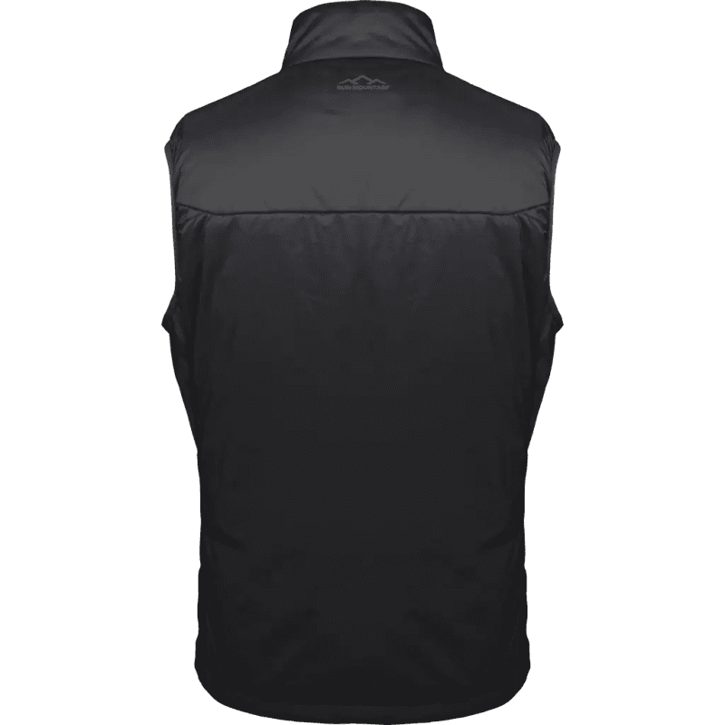 COLTER III MENS VEST BLACK BACK