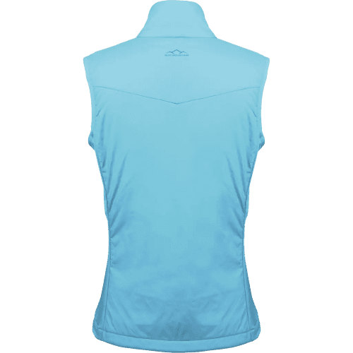 COLTER III WOMENS VEST SKYBLUE BACK