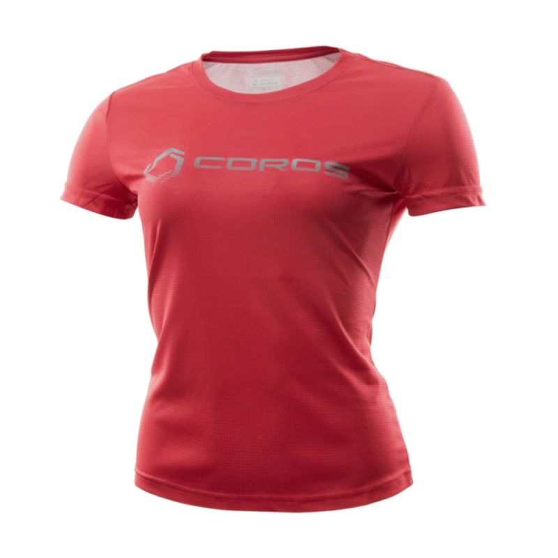 COROSWomen sTechnicalShirtShortSleeveRed 1