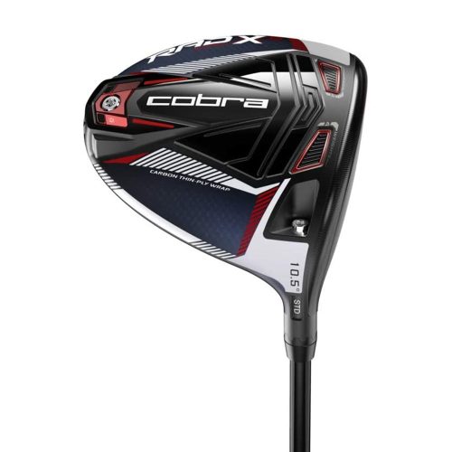 Cobra Golf 2021 RADSPEED XB XTREME Back Men's Driver - Red/Matte Peacoat