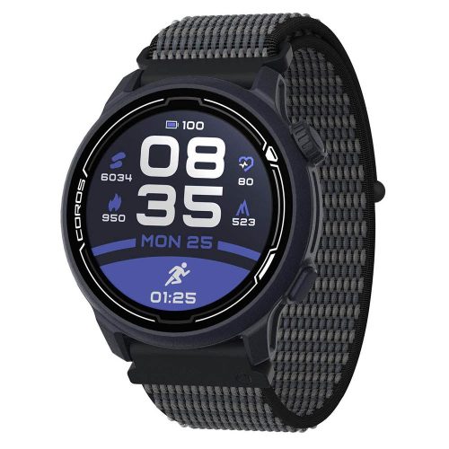 COROS PACE 2 Sport Smartwatch - Dark Navy/Nylon Strap - Front Angle