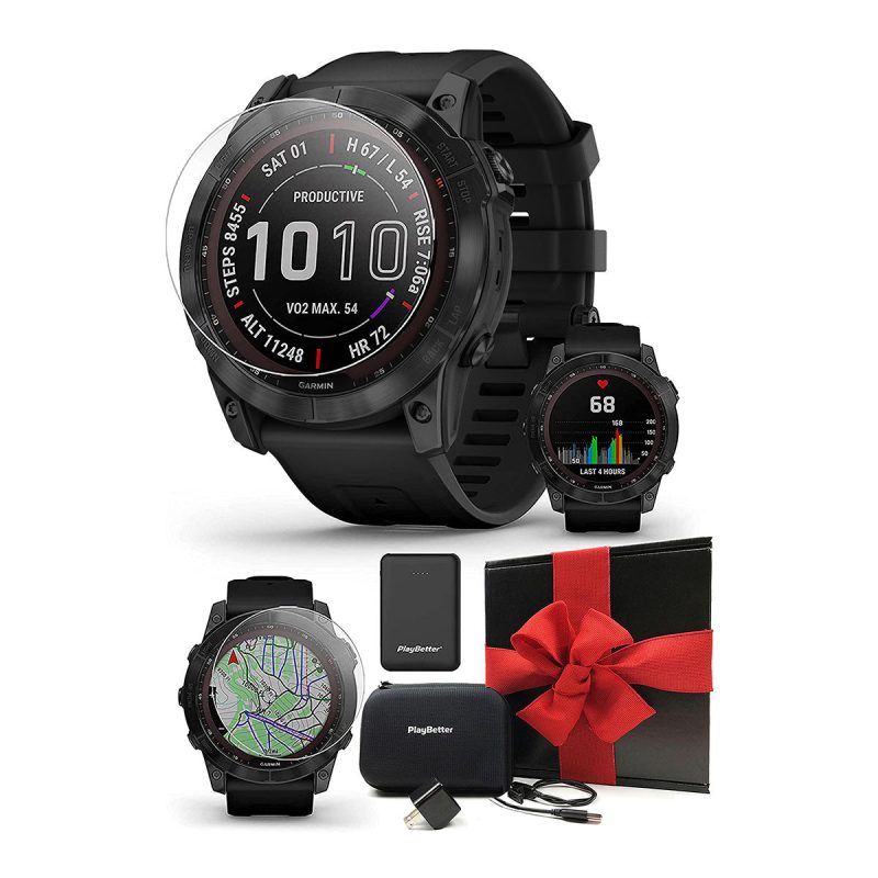 Fenix 7X Sapphire Solar Black DLC