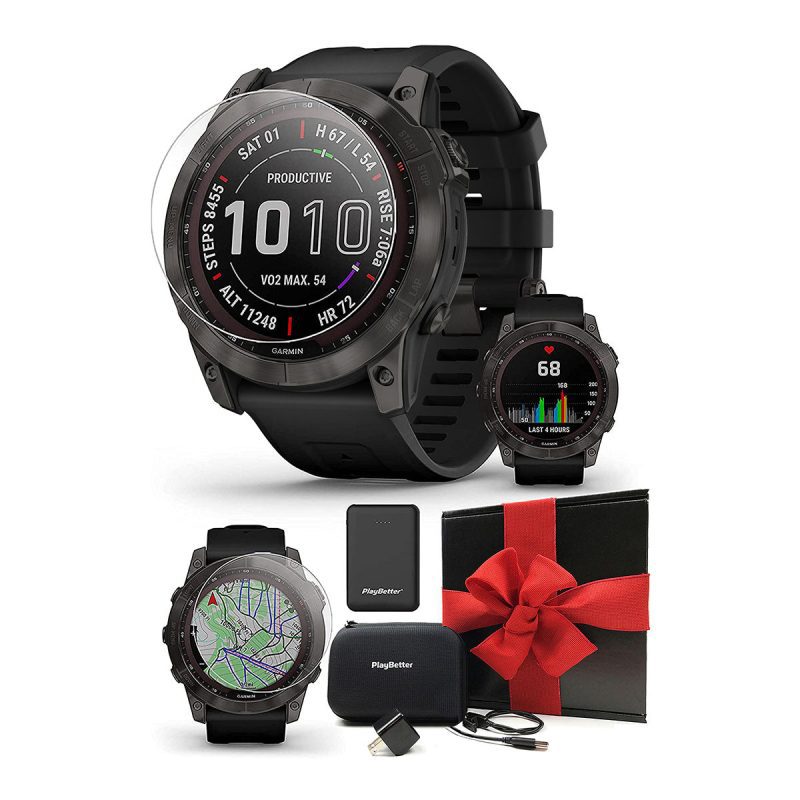 Fenix 7X Sapphire Solar Carbon Gray DLC