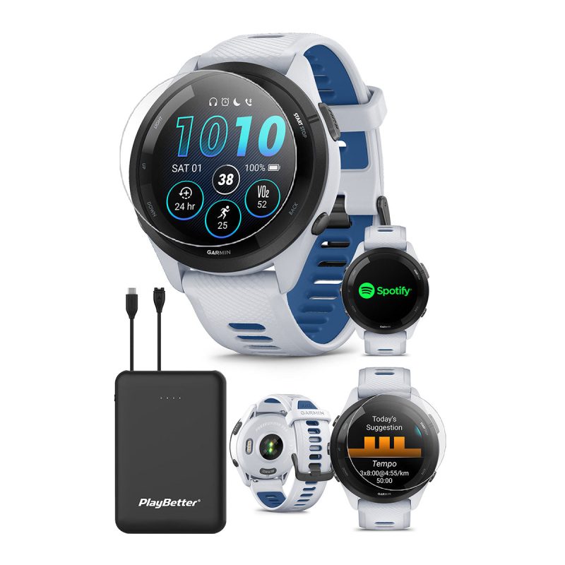 Forerunner 265 Whitestone Bundle