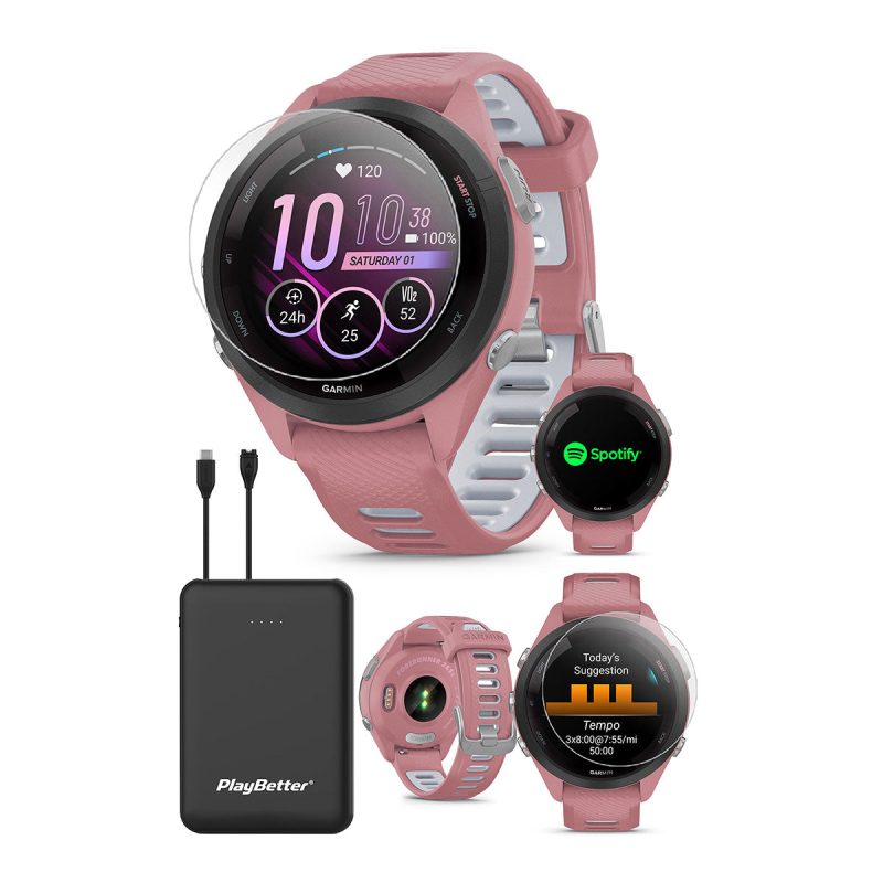 Forerunner 265S Pink Bundle