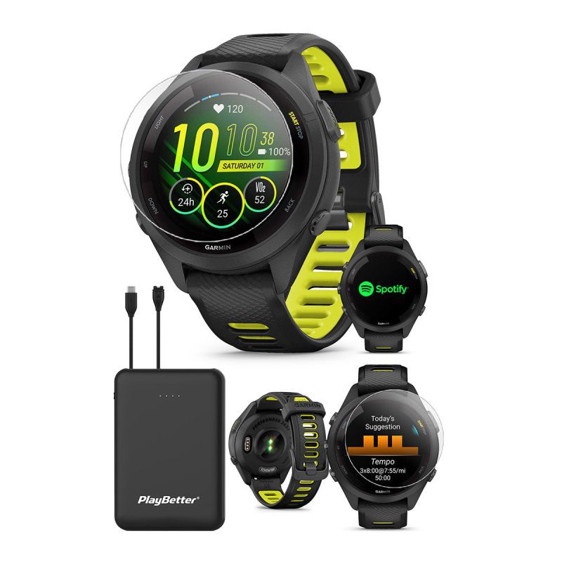 Forerunner 265S Yellow Bundle