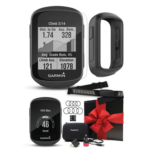 GARMIN EDGE 130 PLUS BLACK HRM GIFT BOX BUNDLE