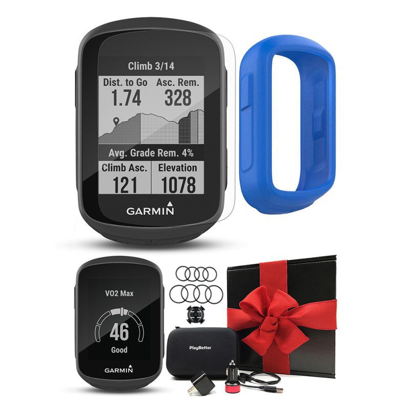 GARMIN EDGE 130 PLUS BLUE GIFT BOX BUNDLE