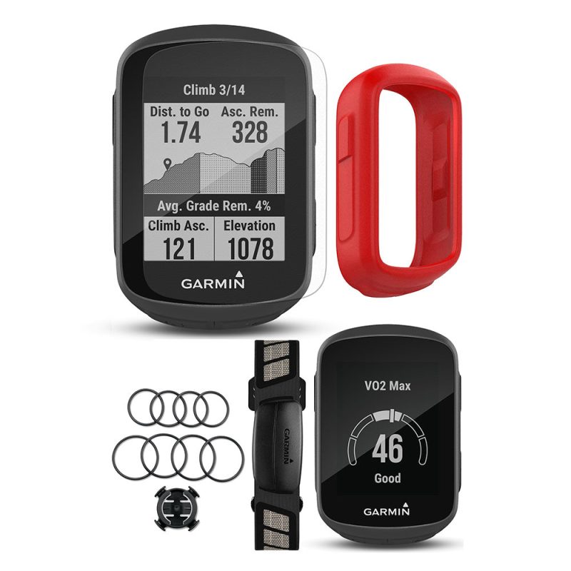 GARMIN EDGE 130 PLUS RED HRM BUNDLE