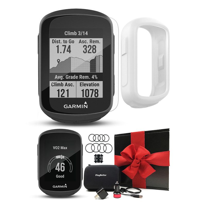 GARMIN EDGE 130 PLUS WHITE GIFT BOX BUNDLE