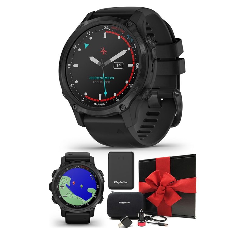 GARMINDESCENTMK2SGRAYGIFTBOXBUNDLE