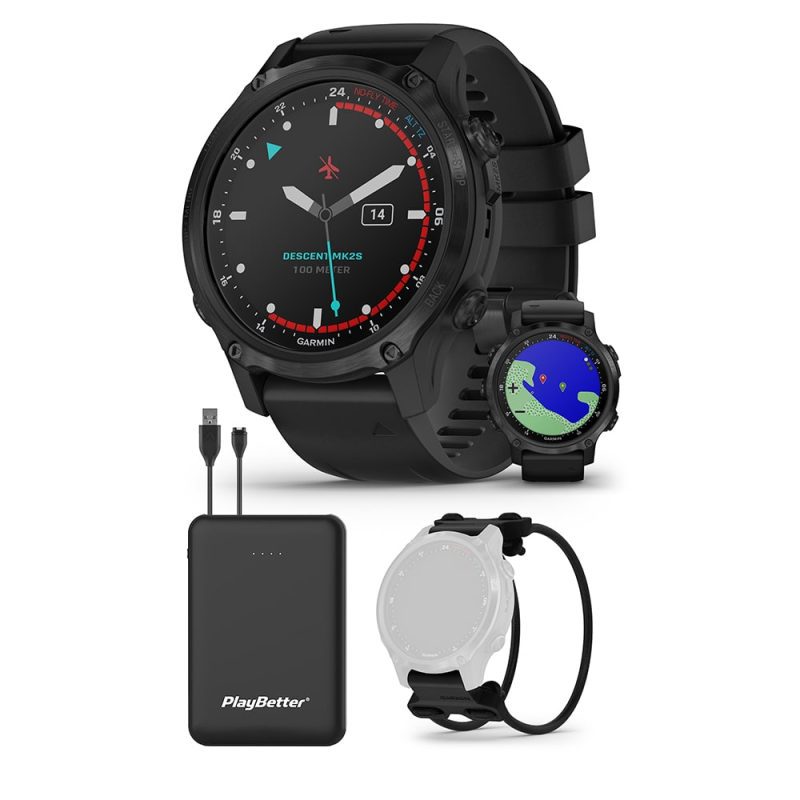 GARMINDESCENTMK2SGRAYMOUNTBUNDLE