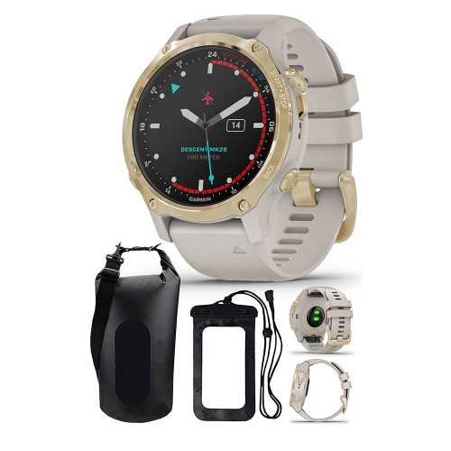 GARMINDESCENTMK2SLIGHTGOLDBUNDLE