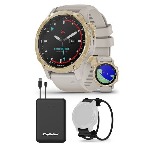 GARMINDESCENTMK2SLIGHTGOLDMOUNTBUNDLE