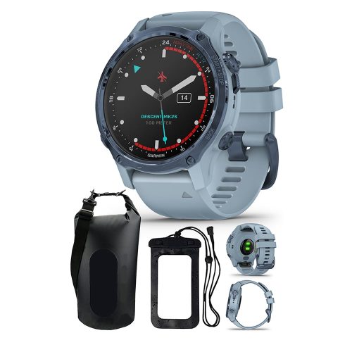 GARMINDESCENTMK2SMINERALBLUEBUNDLE