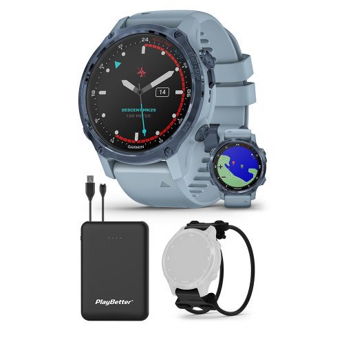 GARMINDESCENTMK2SMINERALBLUEMOUNTBUNDLE