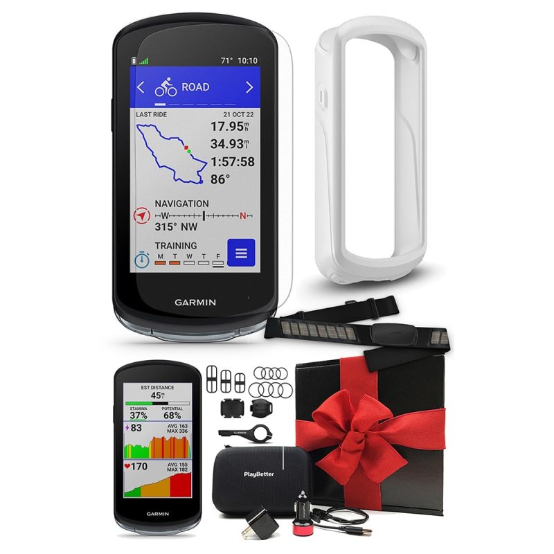 GARMINEDGE1040SENSORGIFTBOXBUNDLEWHITE