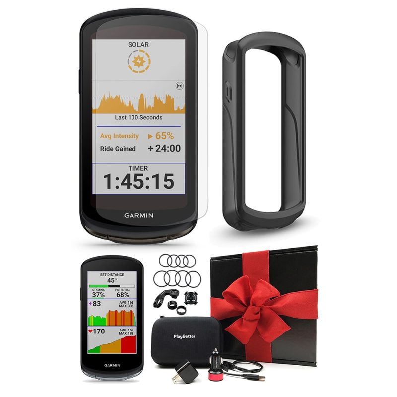 GARMINEDGE1040SOLARGIFTBOXBUNDLEBLACK