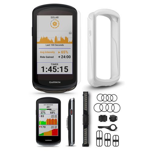 GARMINEDGE1040SOLARSENSORWHITEBUNDLE