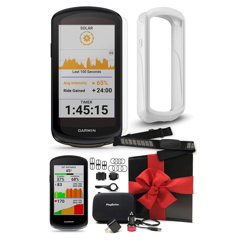 GARMINEDGE1040SOLARSENSORWHITEGIFTBOX