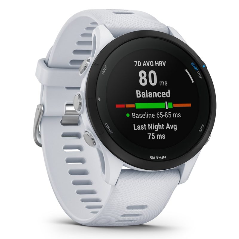 GARMINFORERUNNER255MUSICWHITESTONE3