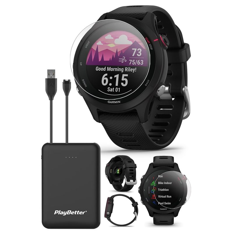 GARMINFORERUNNER255SMUSICBLACKBUNDLE