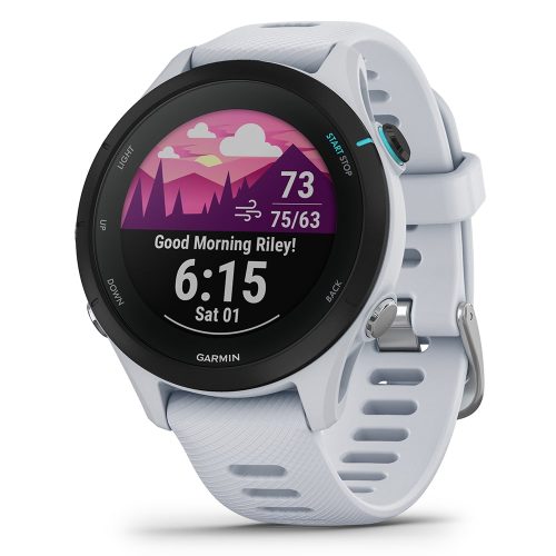 GARMINFORERUNNER255SMUSICWHITESTONE1