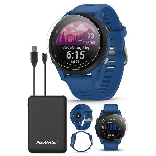 GARMINFORERUNNER255TIDALBLUEBUNDLE