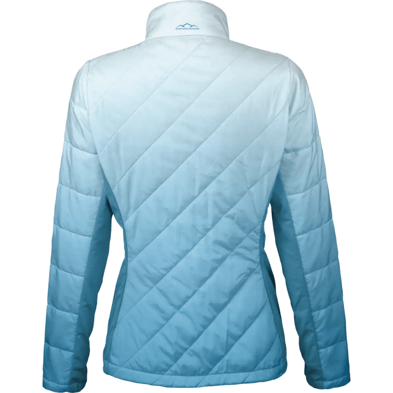 GRADIENT WOMENS JACKET SKY BACK