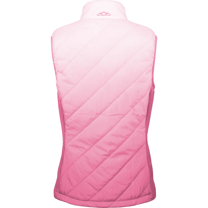 GRADIENT WOMENS VEST AZALEA BACK