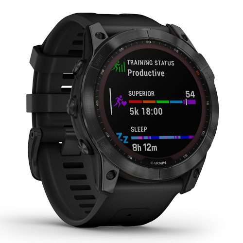 Garmin fenix 7x Sapphire Solar Black DLC 3