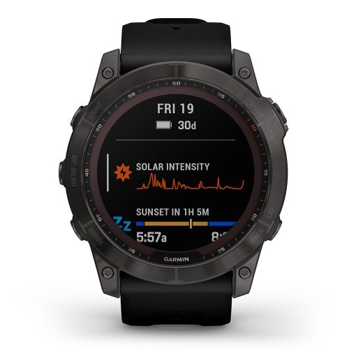 Garmin fenix 7x Sapphire Solar CarbonGray 2