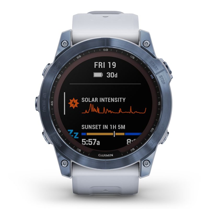 Garmin fenix 7x Sapphire Solar Mineral Blue 2