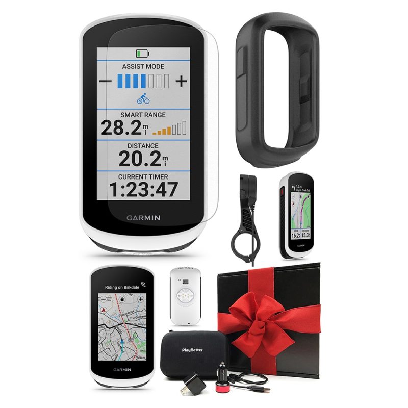 GarminEdgeExplore2PowerMount GiftBoxBundle Black