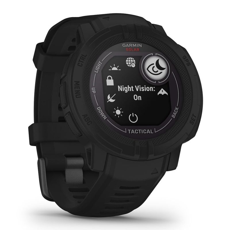 Instinct 2 Solar Tactical Black 3 min