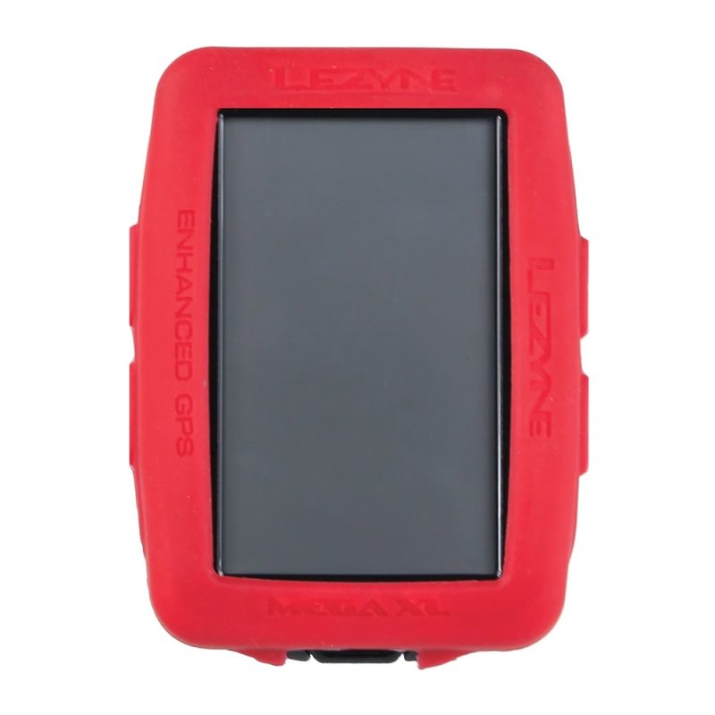 Lezyne MegaXL Silicone Case Red