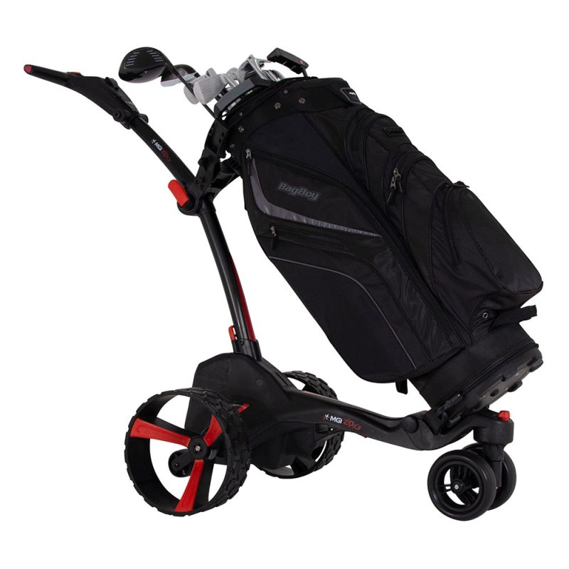 MGIZipX3ElectricGolfCaddy Black 2