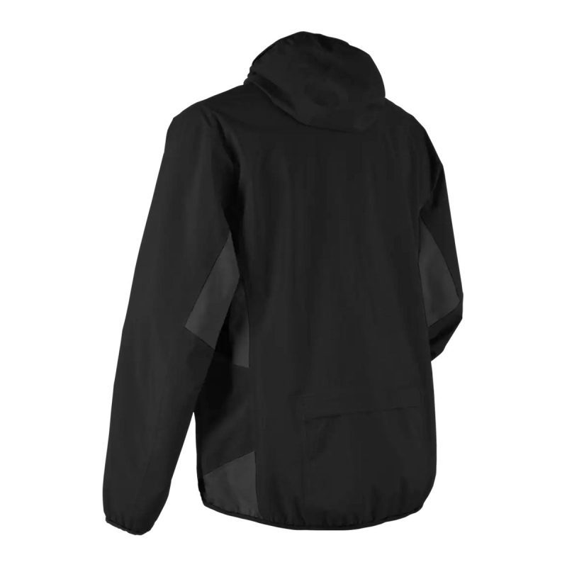 MONSOON HD JKT BLACK STEEL BACK