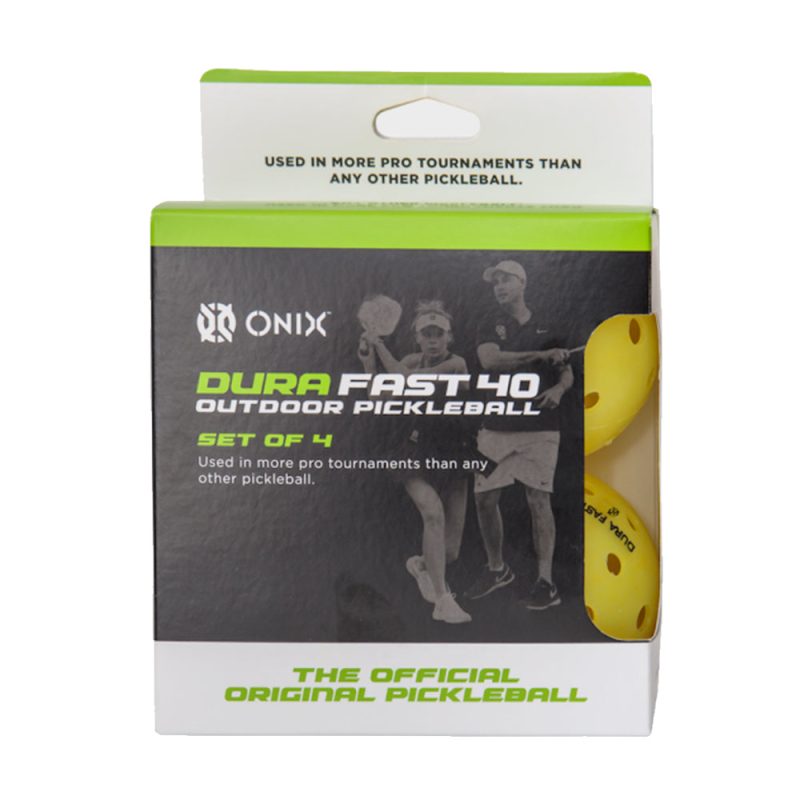 Onix Dura Fast 40 Pickleball yellow 4