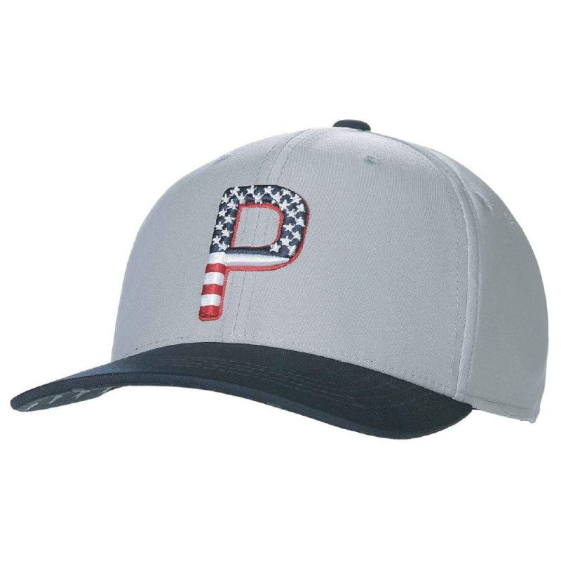 P110 Stars Stripes Cap Bright White Quarry