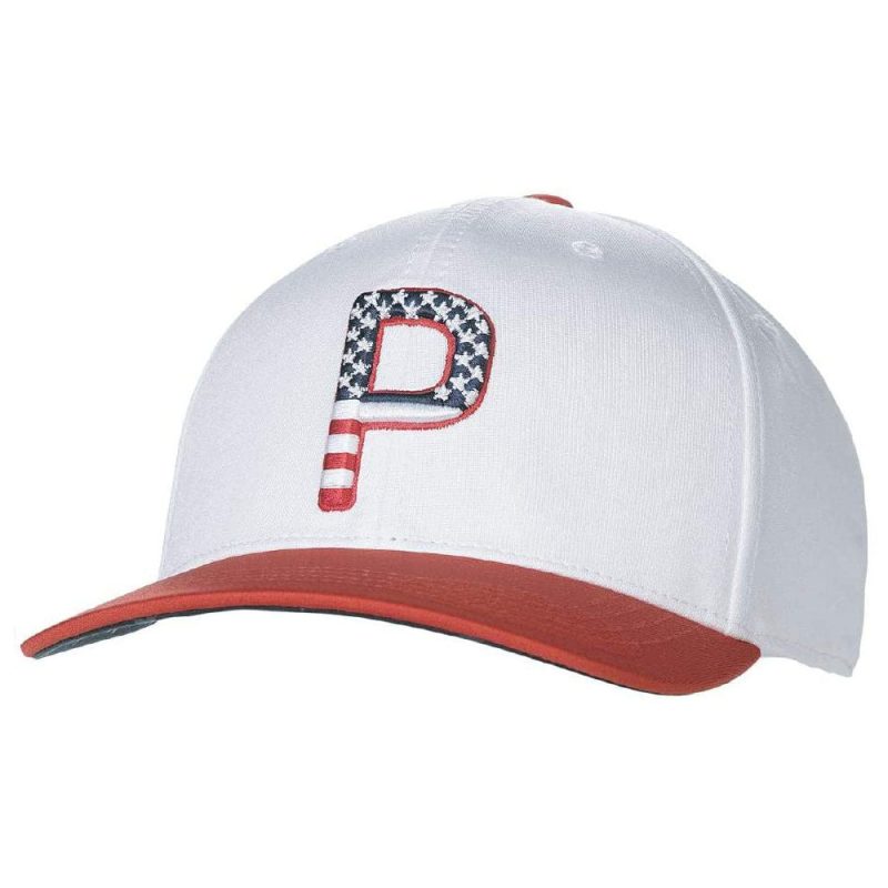 P110 Stars Stripes Cap Bright White Red