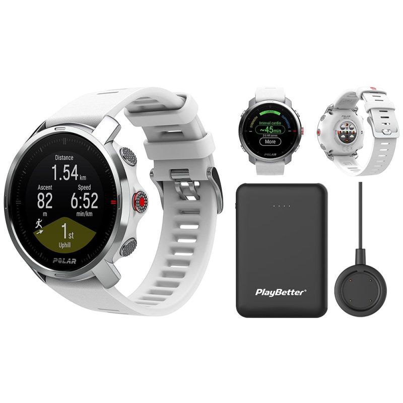 POLAR Grit X Outdoor Watch White bundle